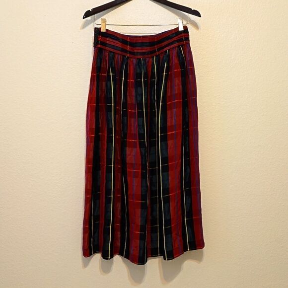- Daniel Hechter Paris vintage pladed/plaid skirt size 12 - Picture 1 of 11